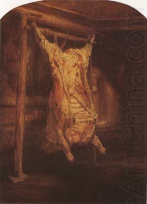 REMBRANDT Harmenszoon van Rijn The Slaughterd Ox (mk08) china oil painting image